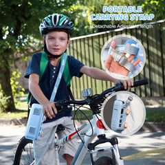 Kids Car Shape Water Bottle 500ml – Leak Proof Straw Bottle with Strap | Cute Cartoon Drinking Bottle for Boys & Girls