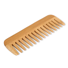 Anti static peach wood comb for curly hair