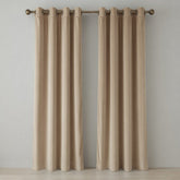Plain Velvet Curtains – Beige, Purple, Yellow & Brown Elegant Collection