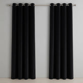 Plain Velvet Curtains – Black, Golden, Green & Pink Elegant Solid Color Collection