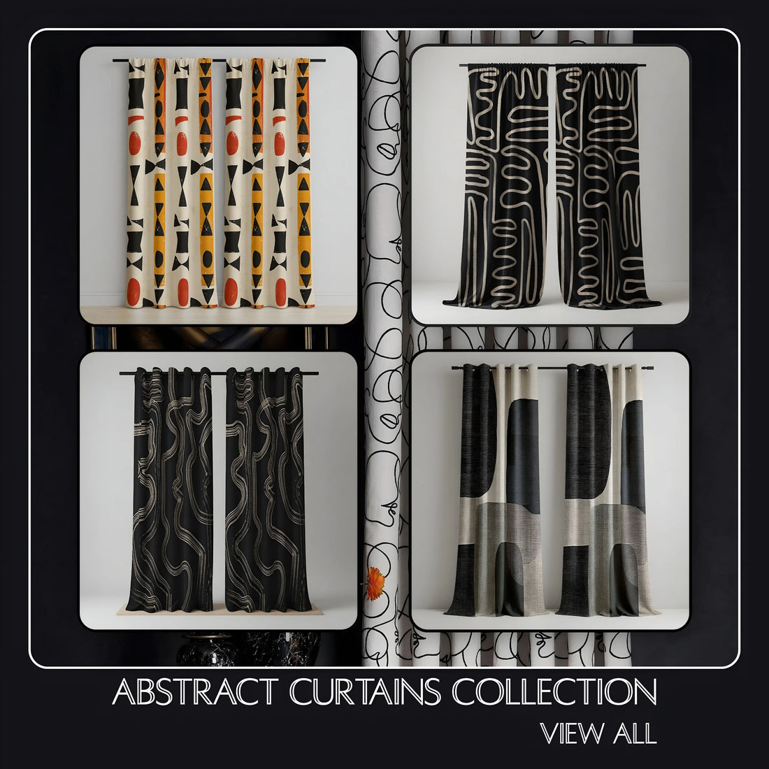 Abstract Curtains