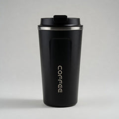Enjoy your drinks at the perfect temperature with our 510ml Heat Preservation Coffee Mug. Crafted with double-wall stainless steel insulation, it keeps beverages hot or cold for hours. This leakproof travel mug comes with a secure lid, making it ideal for office, travel, or daily use. Durable, stylish, and eco-friendly—available in Black, White, Green, and Pink.