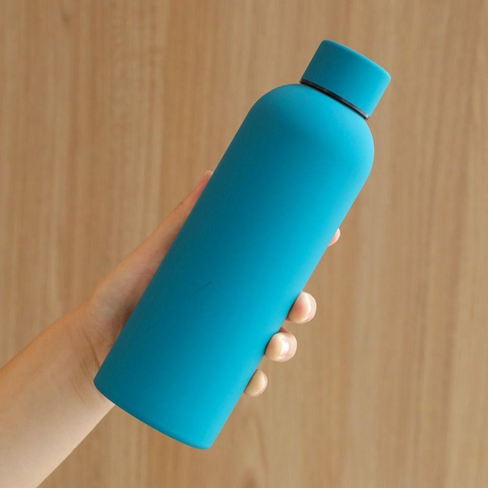 Stainless Steel Vacuum Insulated Water Bottle 500ml – BPA Free Double Wall Thermal Flask | Hot & Cold Bottle for Gym, Office & Travel