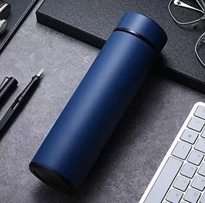 Smart LED Temperature Water Bottle 500ml – Stainless Steel Vacuum Insulated Thermos | Hot & Cold Digital Display Flask