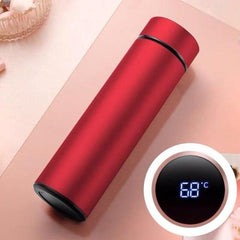 Smart LED Temperature Water Bottle 500ml – Stainless Steel Vacuum Insulated Thermos | Hot & Cold Digital Display Flask