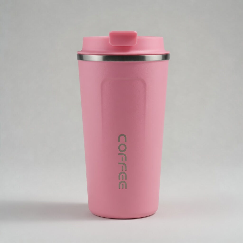 510ml Heat Preservation Coffee Mug – Insulated Stainless Steel Travel Mug with Lid | INTERIORFITS