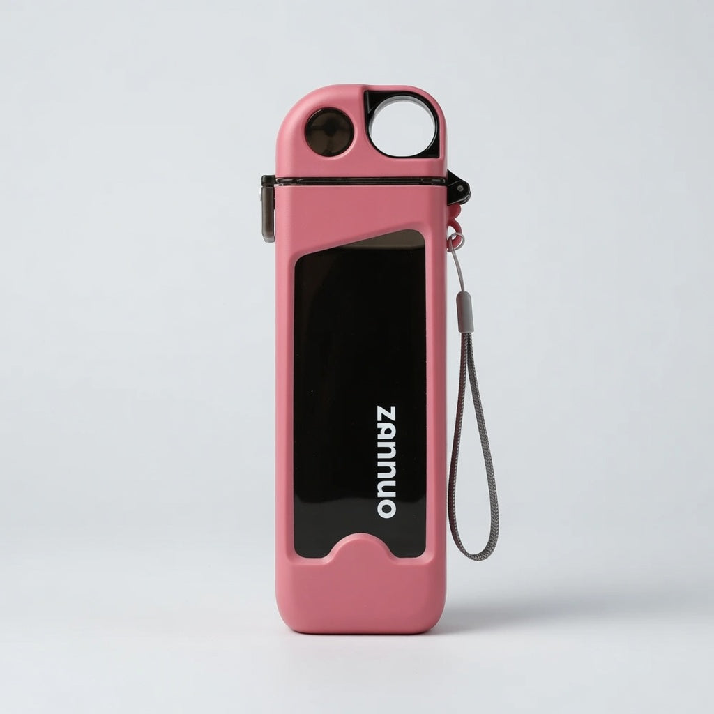 750ml Imported Water Bottle – Reusable Leakproof Bottle in Pink, Blue, Navy Blue & White | INTERIORFITS