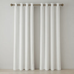 Plain Velvet Curtains – Red, Sky Blue, Gray & White Elegant Solid Color Collection