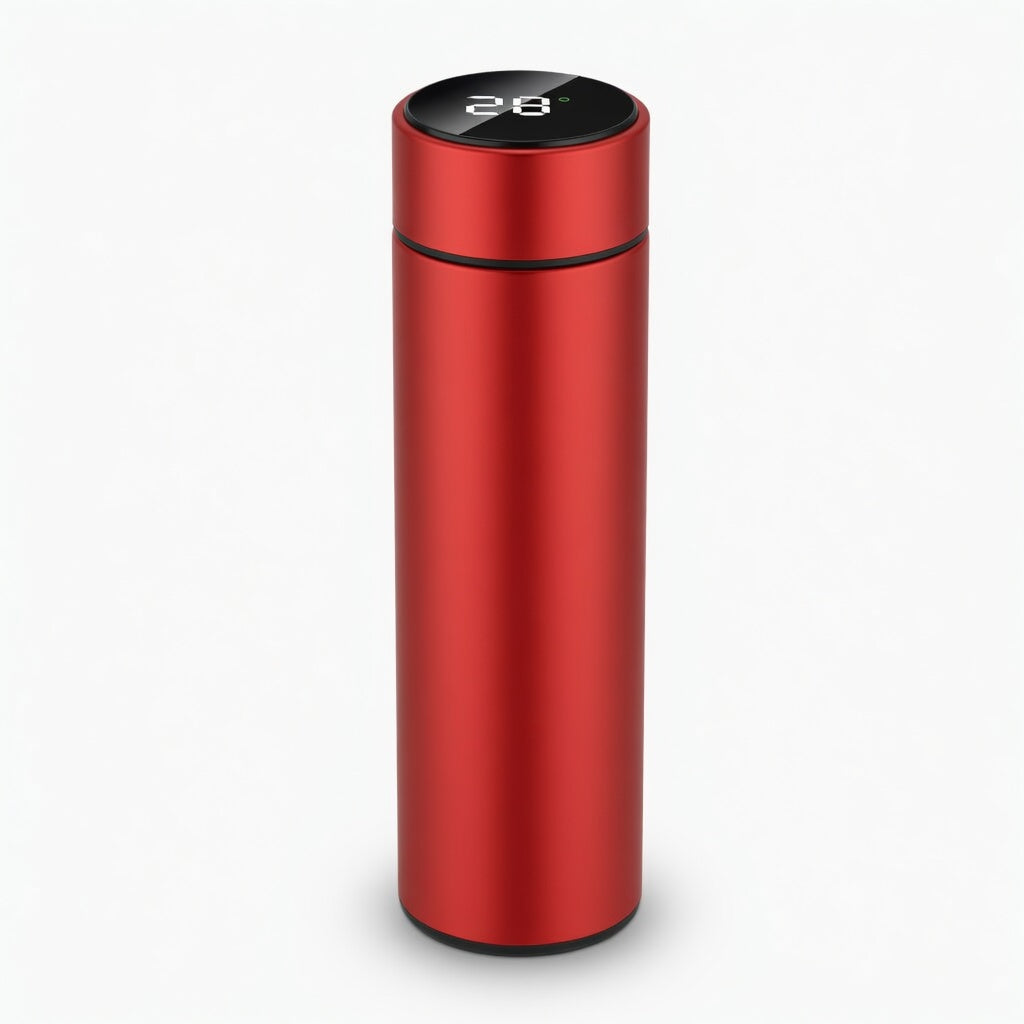 Red Digital Bottle