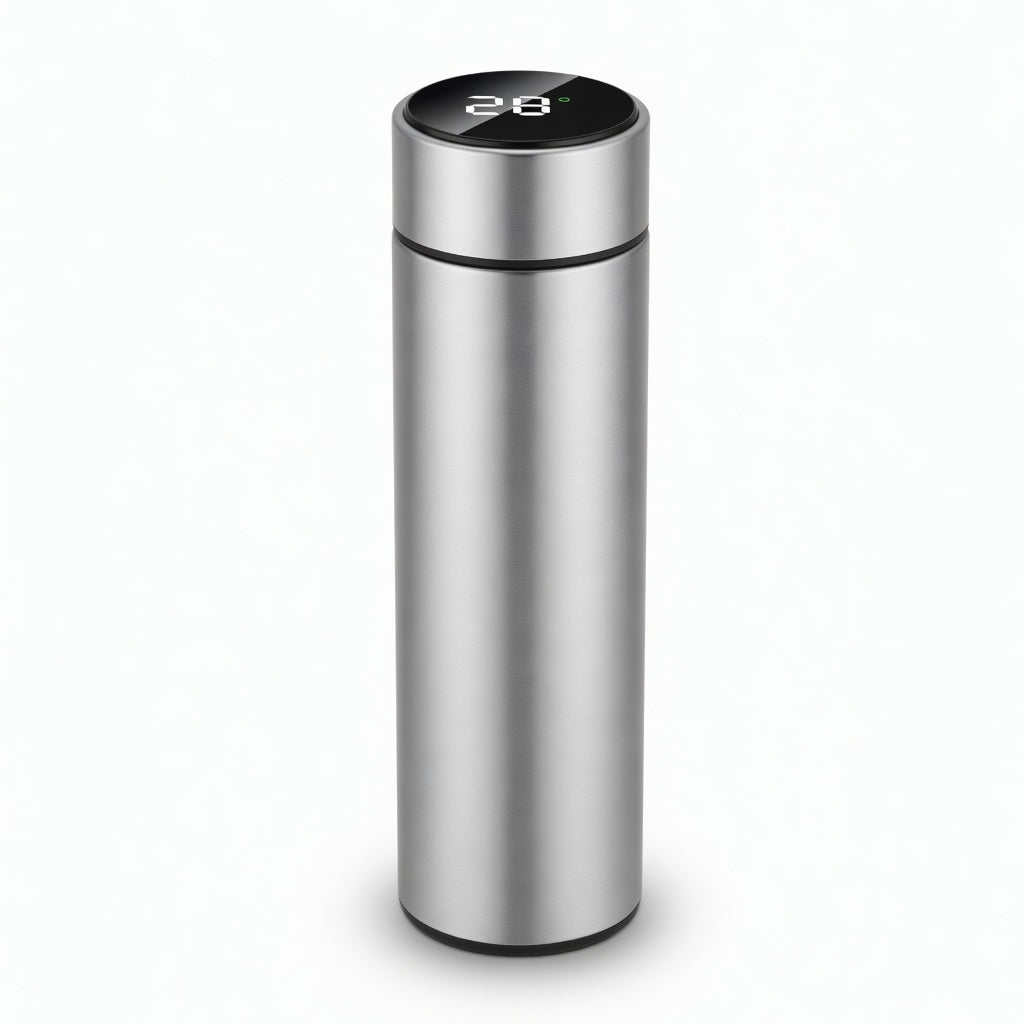Silver Digital Bottle