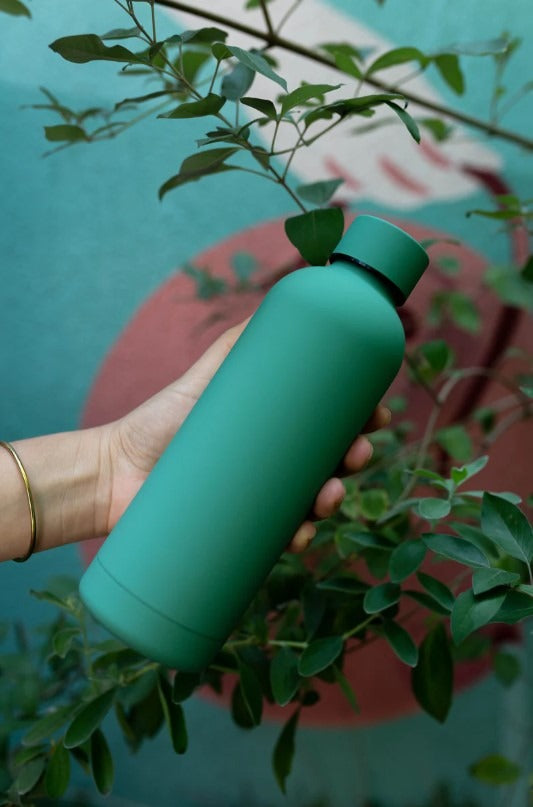 Stainless Steel Vacuum Insulated Water Bottle 500ml – BPA Free Double Wall Thermal Flask | Hot & Cold Bottle for Gym, Office & Travel